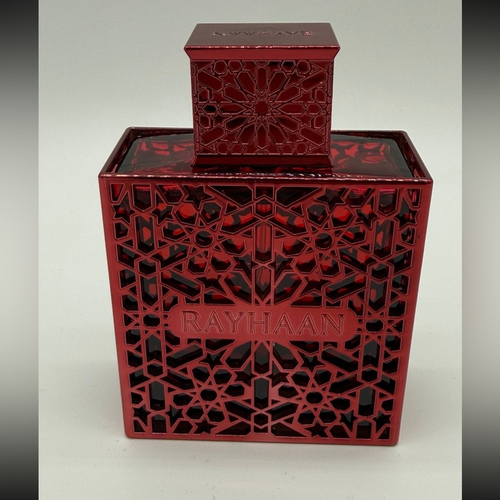 Rayhaan Crimson Eau de Parfum - Red Decorative Bottle